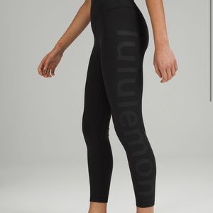 Lululemon Black Aligns size 10. NWT.